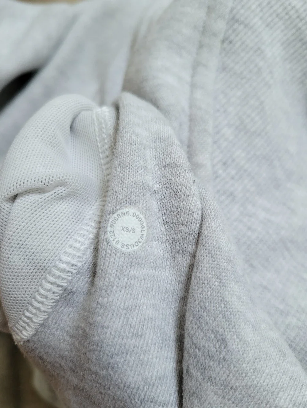 Lululemon Scuba Oversized‎ Half-Zip Hoodie Heathered Core Ultra Light Grey